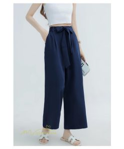 ワイドパンツ | ガウチョパンツ レディース 春 夏 秋 ボトムス 40代 美脚 無地 9分丈 ロング丈 ハイウェスト カジュアル 20代 可愛い 普段着 上品 ゆったり 30代