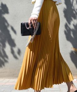 ロングスカート | プリーツスカート レディース 春夏秋冬 マキシスカート ハイウエストスカート 大人