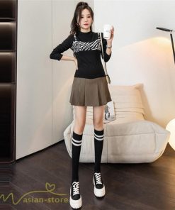 スカート | マタニティ レディース 無地 ミニマタニティ着痩せ プリーツ 裏地付き 夏 サマーマタニティウェア 上品 おしゃれ ウエスト調整