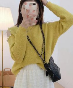 ニット・セーター | ニットトップス 肩出し ニットソー 長袖