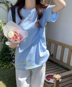 tシャツ・カットソー | Tシャツ カットソー トップス レディース 半袖 無地 春夏新作 オフィス おしゃれ クルーネック シンプル コーデ きれいめ 着痩せ 快適 20代30代40代50代 着回し