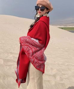 マフラー | ニットマント レディース ニットマフラー