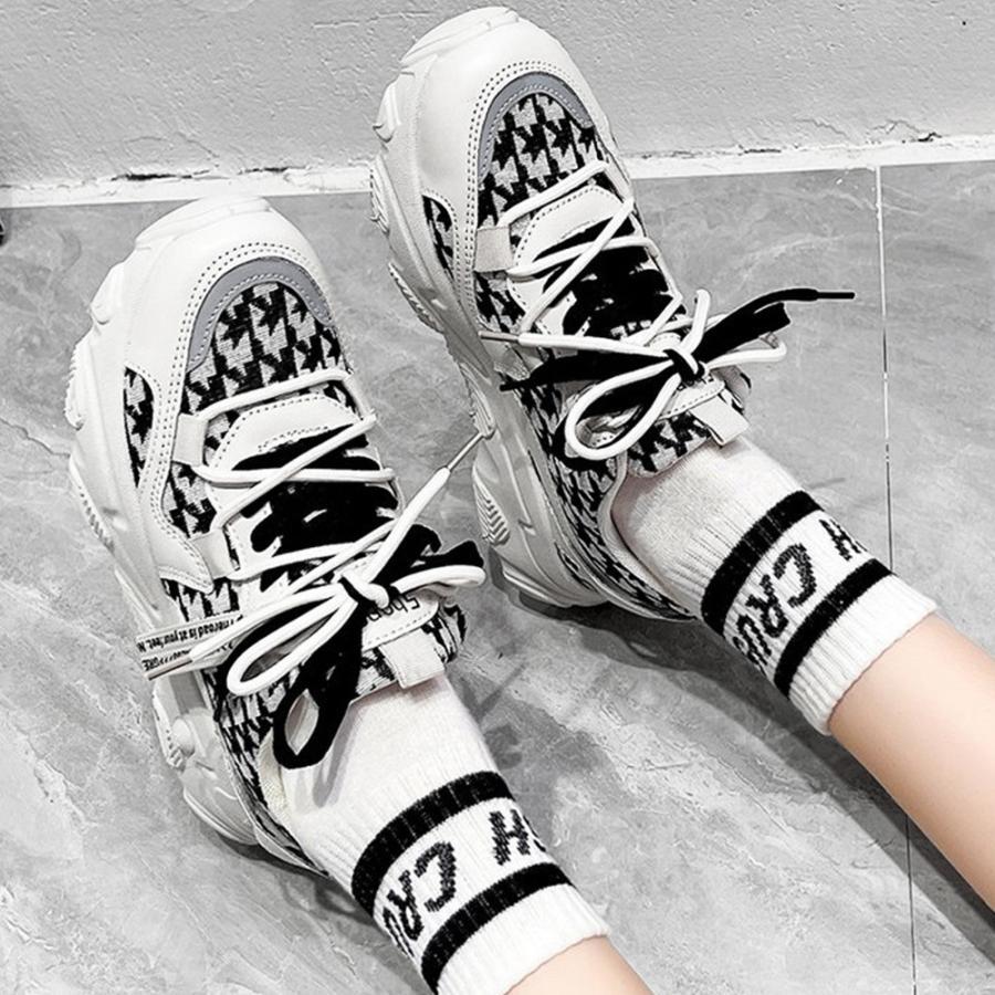 ショートブーツ | ダッドスニーカー 韓国 レディース 美脚