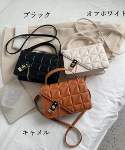 ショルダーバッグ | キルティングバッグショルダー PUレザー