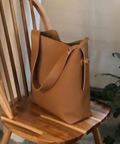 トートバッグ | ポーチ付き ショルダーバッグ ワンショルダー 肩掛け レディース ブラック ブラウン