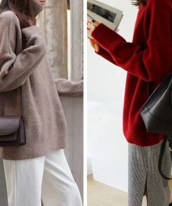 ニット・セーター | タートルネックニット レディース 秋冬服