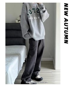 ワイドパンツ | スウェットパンツ レディース ロングパンツ 長ズボン ボトムス 綿 コットン ウエストゴム スウェット 部屋着 カジュアル 無地 ルームウエア 動きやすい シンプル