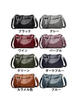 女性用バッグ | ポシェット ショルダーバッグ レディース 斜めがけ 斜めがけバッグ バッグ 肩掛け 鞄 シンプル 軽量 大人 カジュアル 仕事 お出かけ アウター 人気 2021作 無地