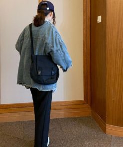 テーラードジャケット | ジャケット オーバーサイズ アウター 秋冬 レディース ドッキング デニム Gジャン