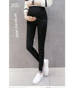 セール | マタニティデニムパンツ テーパードパンツ 産前産後 着痩せ 妊婦パンツ 妊娠パンツ デニムパンツ 調整できる 春 秋 無地 可愛い マタニティ ママ お腹包み