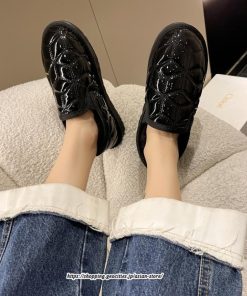 ローファー | モカシン レディース モカシンシューズ カジュアルシューズ 内ボア ファー シンプル ぺたんこ 秋 柔らかい 冬 防寒 痛くない 2022新作