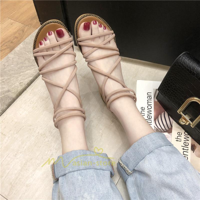 サンダル ミュール | サンダル レディース 夏サンダル ロープサンダル サマーサンダル 美脚 ベルトデザイン サマーシューズ 20代30代40代 カジュアル お出かけ 楽なサンダル 上品