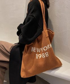 トートバッグ | ニット レディース 秋冬