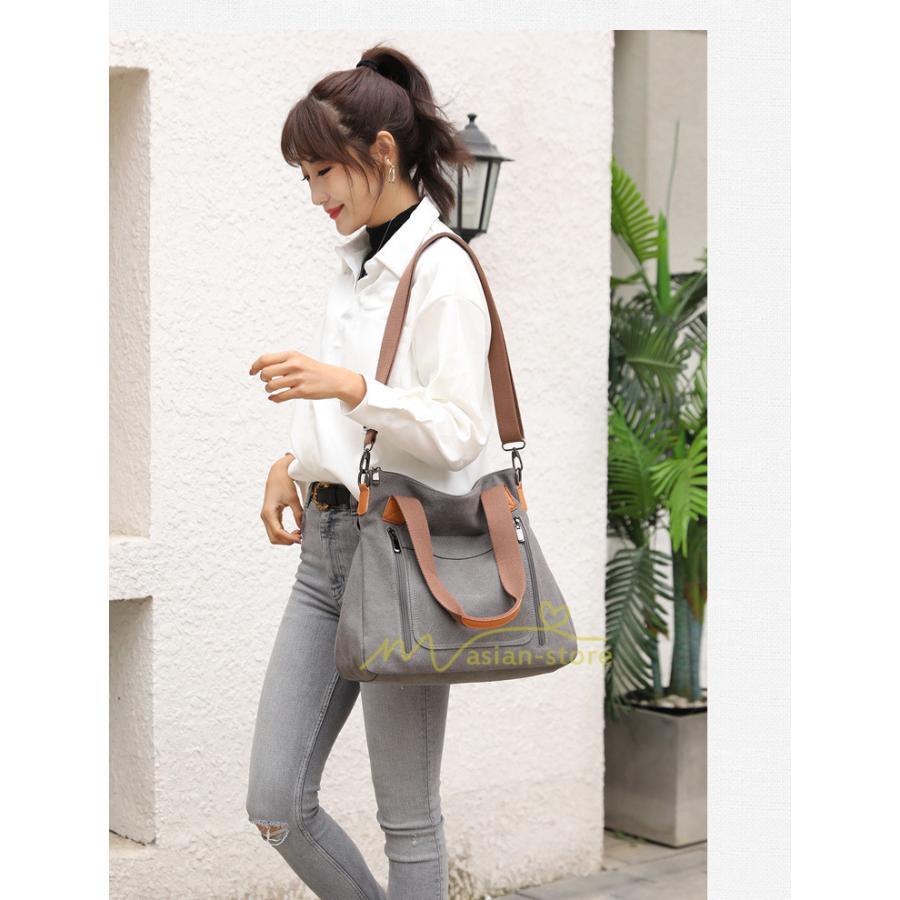 女性用バッグ | トートバッグ レディース A4 帆布 2way ショルダーバッグ 大きめ ビジネスバッグ 大容量 大学生 通勤 通学 2021 バッグ おしゃれ 40代 30 人気 肩掛け 20 上品