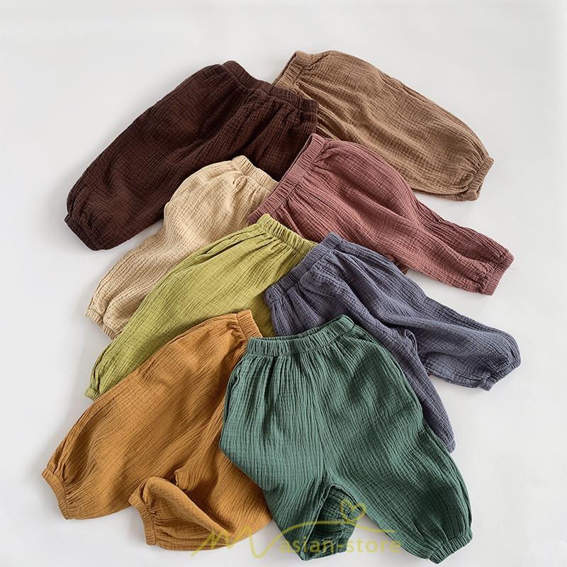 衣装 服 | 子供服 パンツ ベビー ズボン 保育園 男の子 女の子 男女兼用 子ども服 こども服 夏 カジュアル キッズ コットン 2022年新作 長ズボン 韓国風