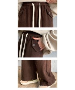 チノ・テーパード・ジョガー・スキニーパン | ワイドパンツ レディース 冬 秋 黒 きれいめ ワイドパンツルック ボトムス ウエストゴム  10代20代30代40代50代 着痩せ カジュアル ゆったり 体型カバー