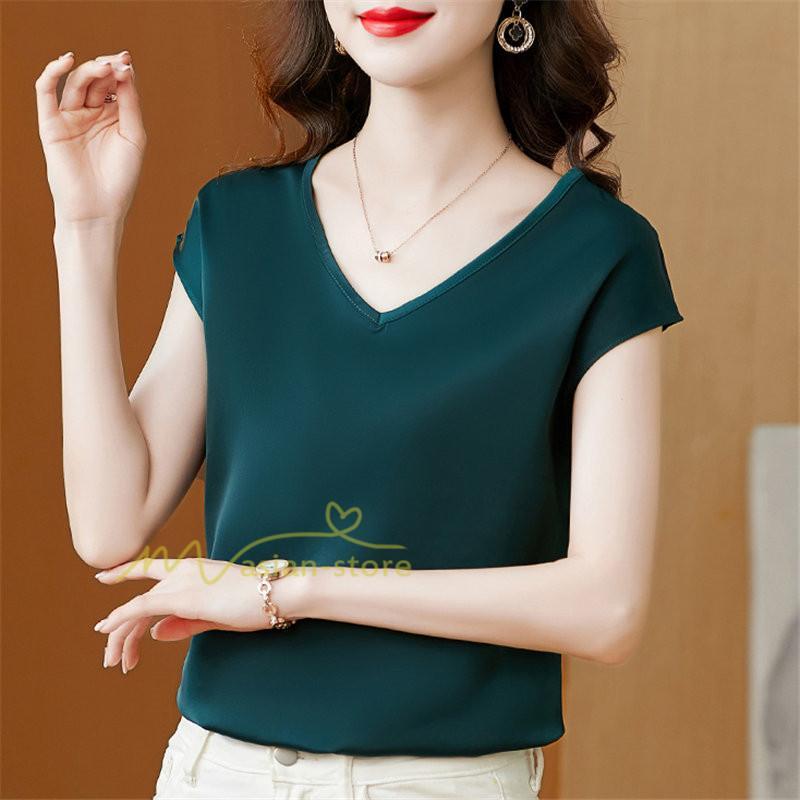 tシャツ・カットソー | Tシャツ レディース チュニック 春 夏 春夏 チュニックTシャツ カットソー 半袖 20代30代40代50代 ママ シンプル カシュクール お出かけ カジュアル インナー