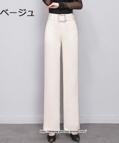 チノ・テーパード・ジョガー・スキニーパン | ワイドパンツ 秋 冬 レディース ボトムス ガウチョパンツ ゆったり フレアパンツ 40代 50代 30代 秋冬 トレンド 送料無料 オシャレ カジュアル 韓国 可愛い