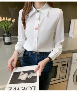 シャツ・ブラウス | レディースシャツ 秋冬 長袖 ブラウス 裏起毛 厚手 薄手 防寒 暖かい トップス 秋シャツ 冬シャツ フォーマル 厚手シャツ ビジネスシャツ 通学通勤 長袖シャツ