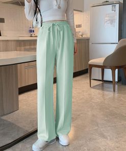 ワイドパンツ | スウエットパンツ 脚長 ストレートパンツ