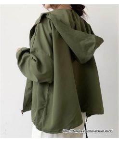 コート・ジャケット | ジャケット レディース ブルゾン ライトブルゾン アウター ライトアウター 秋物 パーカー パーカージャケット スポーティ フード付き 20代30代 カジュアル