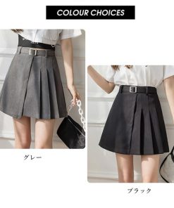 ミニスカート | ボックス プリーツスカート レディース