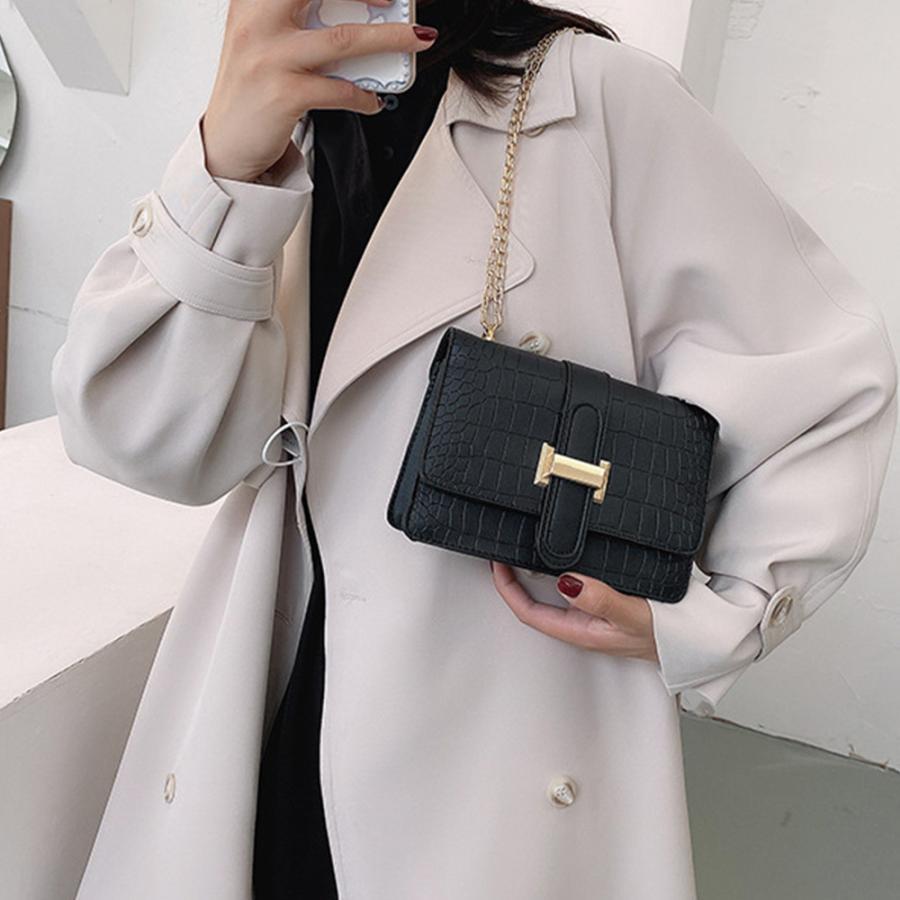 ショルダーバッグ | クロコ型押 レディース