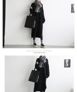 ニットワンピース | 短納期マキシ丈 レディース トップス リブニット ニットワンピ Vネック シャツワンピース 長袖 上品 きれいめ ロング丈 お洒落 通勤