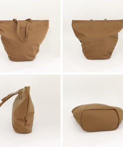 トートバッグ | PUレザー大容量 レトロ