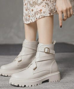 ショートブーツ | 厚底 レディース 美脚