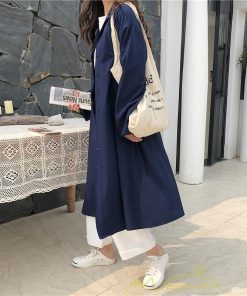 シャツワンピース | 長袖ワンピース 羽織り ワンピース ライトジャケット 膝下丈 無地 カワイイ ロングシャツ ゆったり カジュアルシャツ 20代30代 体型カバー