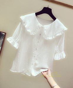 シャツ・ブラウス | ブラウス シャツ レディース スクエアネック 半袖 可愛い ブラウス 着痩せ 半袖トップス ベルスリーブ きれいめ 通勤 デイリーコーデ 韓国ファッション