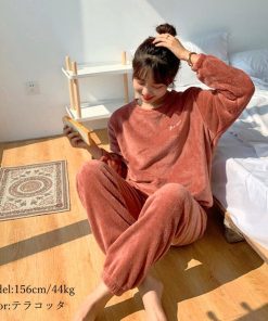 インナー・ルームウェア | フリースパジャマ 上下セット レディース