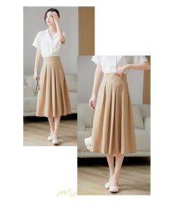 スカート | フレア ロング丈 膝丈 オフィス レディース 送料無料 20代 30代 40代 50代 レディースファッション 通勤 美脚 OL ビジネス オフィス お出かけ 面接