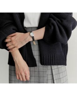 カーディガン | ニットレディース ショート丈 セーター 羽織り 可愛い 長袖 秋物 アウター 20代40代 通学通勤 秋冬服 トップス 無地