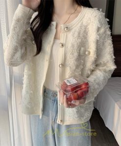 カーディガン | 2022秋冬ニットアウター レディース ニットニット セーター 長袖 羽織り フロントボタン 可愛い トップス 20代40代 通学通勤