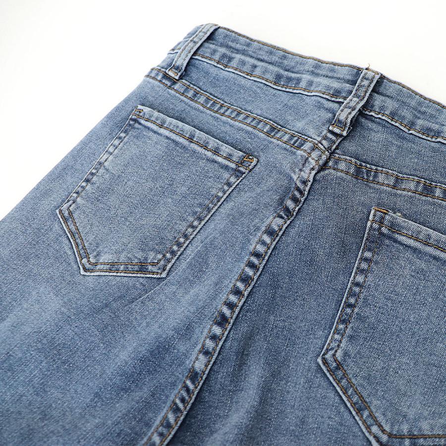 デニム | ハイウエスト フレアパンツ