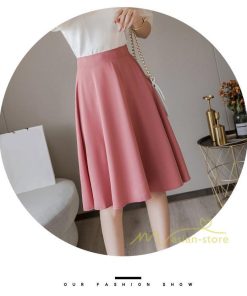 スカート | 膝丈 春秋 無地 フレアレディース ミディアム丈 ペンシルミモレ 黒 大人 20代 30代 40代 上品 OL エレガント 母 ママ