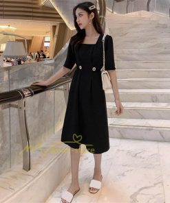 マキシ | ワンピース レディース 40代 きれいめ 膝丈ワンピース 春夏新作 半袖ワンピース 韓国ファッション 通勤通学 20代30代 エレガント お出かけ カジュアル ビジネス