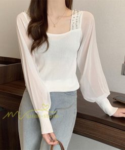 tシャツ・カットソー | カットソー トップス レディース ロンT Tシャツ 春 長袖 おしゃれ シフォンシャツ エレガント 20代30代40代 カジュアル お出かけ 着回し 通勤通学 ファッション