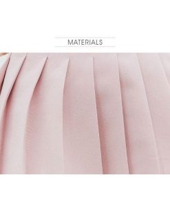 スカート | プリーツミニサマー夏服 リボン付き 可愛い 裏地付き 安全性 女の子