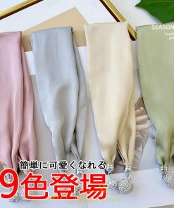 マフラー・スカーフ | スカーフ レディース 春夏秋用 無地 飾り付き プレゼント ギフト 通勤 お出かけ リゾート 旅行 大人可愛い 上品 お洒落 同窓会 食事会 卒園式 エレガント 入園式