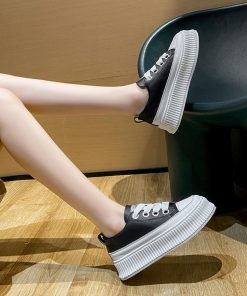 シューズ | 厚底スニーカー レディース ローカット靴