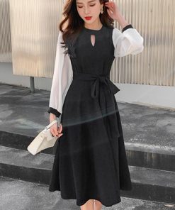 ワンピース | レディース 切り替えワンピ長袖