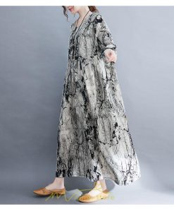 マキシ | 長袖ワンピース 秋物 レディース ロングワンピース 夏 30代40代 大人 秋ワンピース 新作 ワンピース Aラインワンピ 広い裾 旅行 ゆったり 可愛い 揺れる