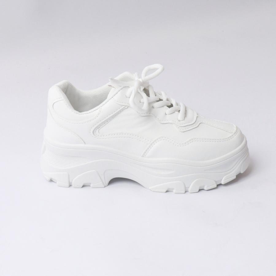 シューズ | 厚底スニーカー レディース ローカット