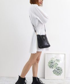 ショルダーバッグ | ミニクロコ型押し 春夏