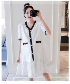 ワンピース | マタニティ 半袖 ママ服 妊娠服 産前 産後 マタニティ服 マタニティウェア 夏コーデ マタニティワンピ 通勤着 マタニティ アウトドア