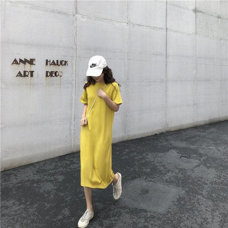 tシャツ・カットソー | ティーシャツワンピ ビックティーシャツ Tシャツワンピース ロングティーシャツ レディース ロングt 夏新作 Tシャツ ショート 大きいサイズ トレンド ロンT