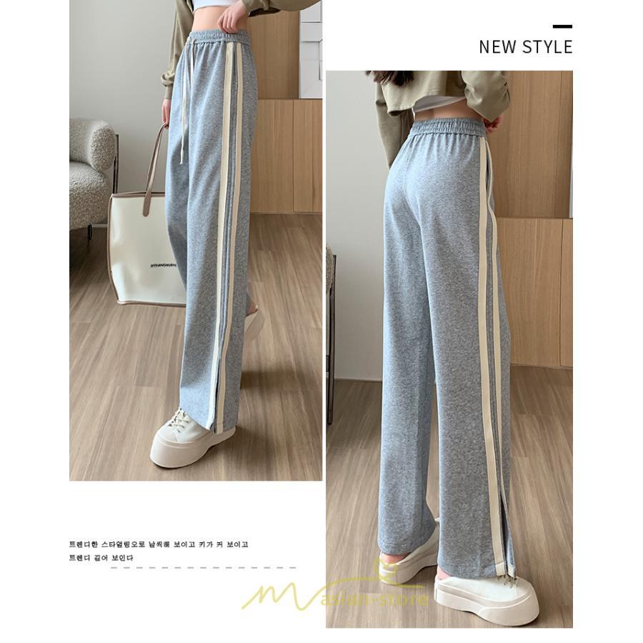 チノ・テーパード・ジョガー・スキニーパン | スウェットパンツ レディース コーデ ボトムス ワイドパンツ 美脚 ハイウェスト スリム 着痩せ ロング 送料無料 サイドライン お出かけ 部屋着 美脚 脚長